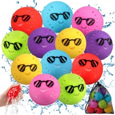 12 Pcs Reusable Water Balloons for Kids